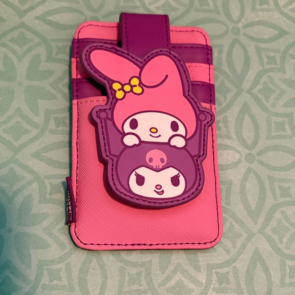 Loungefly x Sanrio My Melody & Kuromi Card Holder/Wallet.